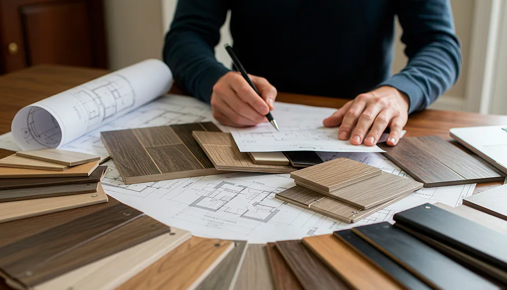 DIMA Parkett - Holzboden färben - Ablauf