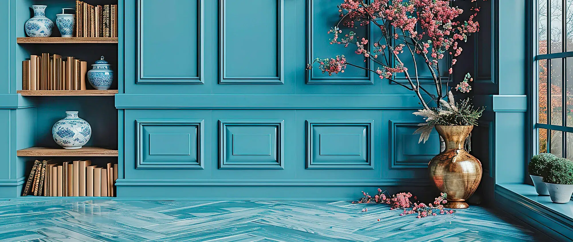 DIMA Parkett - Holzboden färben Hero