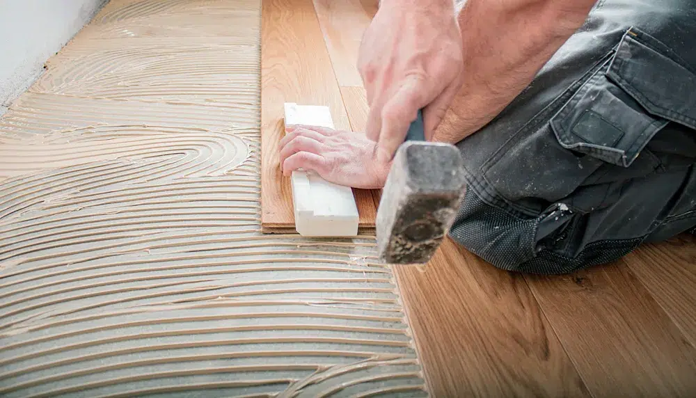 DIMA Parkett - Laminat austauschen - Prozess