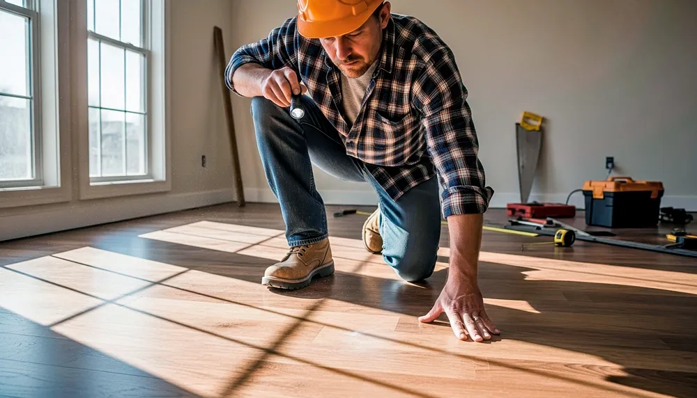 DIMA Parkett - Laminat reparieren - Prozess