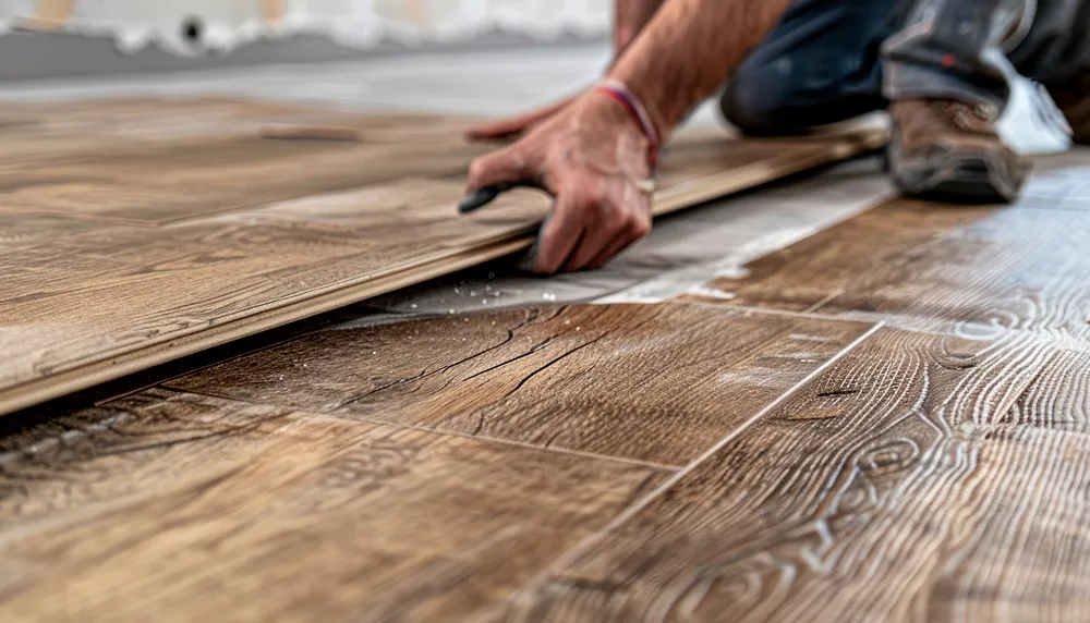 DIMA Parkett - Laminat reparieren - Prozess